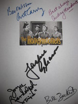 The Honeymooners Signed TV Script Screenplay X5 Autograph Jackie Gleason Art Car - £13.54 GBP