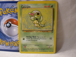 2000 Pokemon Card #68/130: Caterpie - Base Set 2 - £1.56 GBP