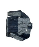 The North Face Jacket Coat Mens Medium Blue Gray Full Zip Fleece Embroid... - $509.58 MXN
