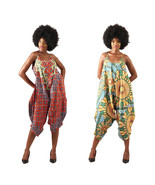 Summer African Print Bloomer Jumpsuit - $69.99