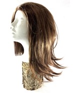Beautiful Soft Brown Hair Straight Styled Wig Adjustable B - $252.69 MXN
