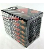 6 pack of TDK Cassette Tapes D60 High Output New Sealed Blank  - $12.34