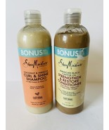 SheaMoisture Coconut &amp; Hibiscus Curl and Shine Curly Hair Shampoo + Cond... - £21.85 GBP