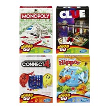 Hasbro Family Grab and Go Variety Pack Bundle: Clue, Monopoly, Connect 4 and Hun - £49.93 GBP