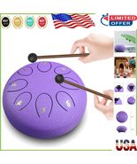 Alloy Steel 8 Tone Rain Drum - Ideal for Meditation &amp; Musical Exploration - $1,216.52 MXN