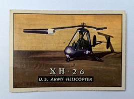 Vintage 1952 TOPPS Wings #149 XH-26 U.S. Army Helicopter Trading Card :-) - $9.99