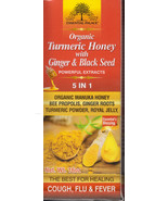 TURMERIC HONEY With Ginger &amp; Black Seed Great for Cough &amp; Flu - $37.68 CAD