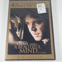 A Beautiful Mind DVD New Sealed Russell Crowe  - $4.08