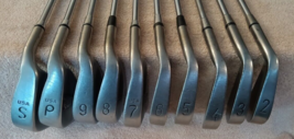 Tz Golf - Vintage Lynx Master Men&#39;s Golf Set - 10 Irons, 2-SW Steel Shaft Rh - £80.05 GBP