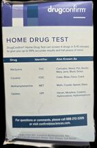 Drugconfirm 4 Drugs Tested - Home Drug Test 99% Accurate-Marjuana Cocain... - $327.37 MXN
