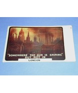 1911 UK Stamp Postcard Vintage London Artcolor No 763 - $49.99