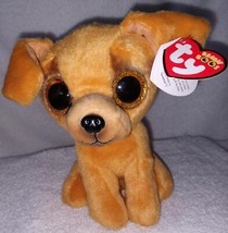 Ty Beanie Boos ZUZU the Tan Puppy Dog 6&quot;H NWT - £9.29 GBP