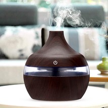 Air Aroma Essential Oil Diffuser LED Aroma Aromatherapy Humidifier (Brow... - £43.01 GBP