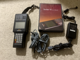 Sunrise Telecom Sunset T3 /w Manual, Power Supply, and Cables - £59.31 GBP