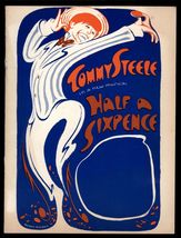 1965 TOMMY STEEL in a new musical HALF A SIXPENCE * program with photos - $14.50