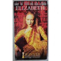Elizabeth...Starring: Cate Blanchett, Geoffrey Rush (BRAND NEW VHS) - £11.09 GBP