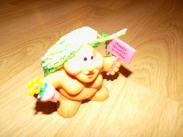 3" Russ Chubby Lady Troll PVC Figure Cake Topper Happy Bloomin Birthday Flower - $10.00