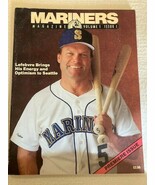1989 Mariners Magazine Volume 1 Issue 1 Program Premiere First Ever  - $19.50