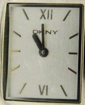DKNY WR Silver Tone Solid Stainless Analog Quartz New Battery Runs Woman... - $29.69