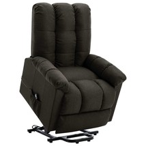 Power Lift Recliner Brown Fabric - $9,656.69 MXN