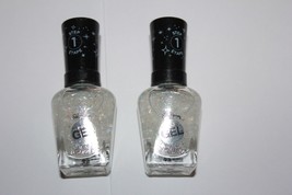 Sally Hansen Miracle Gel Nail Color NailPolish #914 Frost Bright Lot Of 2 New - £10.59 GBP