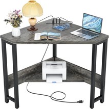 Armocity Corner Desk Corner Table For Small Space, Corner Computer Desk, Oak. - £113.15 GBP