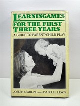 Learningames for the first three years, First Edition, Hardcover - $17.71