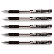 Cello Technotip Ball Pen - 0.6mm (Pack of 5 Pens - Black) Lightweight ball pens - £9.47 GBP