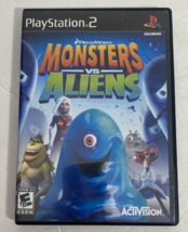 Monsters vs Aliens Sony PlayStation 2, 2009  Ps2 GameManual, Game, case - £7.90 GBP