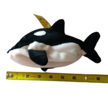 Dan Dee Orca Whale Squirt Beanbag Friends The Killer Plush Shamu Stuffed... - £7.73 GBP