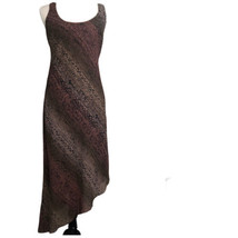 Vintage CDC Tribal Asymmetrical strappy dress Size 6 Women&#39;s  - $33.66