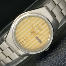 Womens Citizen Automatic 6650A Japan Day&amp;Date Original Dial Watch a432900-1 - $19.99