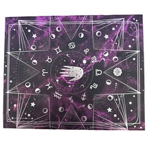 Glossybox Empty Glossy Box Astrology Tarot Purple Tissue Paper Ribbon - $10.00