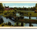 Waterworks Park St Thomas Ontario Canada UNP WB Postcard U25 - $3.91