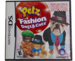Petz Fashion: Dogz &amp; Catz (Nintendo DS, 2009) COMPLETE - £5.53 GBP