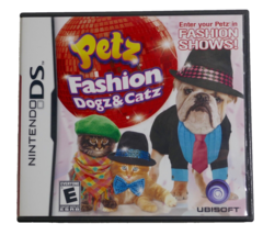 Petz Fashion: Dogz &amp; Catz (Nintendo DS, 2009) COMPLETE - £5.52 GBP