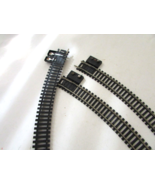 Atlas HO Steel Terminal Track 3 Sectons 18&quot; Radius Snap Track E - $12.18 CAD