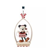 Disney 2022 Holiday Mickey Mouse Holiday &quot;Cheer&quot; Sketchbook Ornament - £25.68 GBP