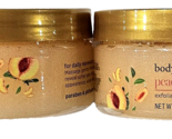 2 Pk Bodycology Peach Sunrise Exfoliating Sugar Scrub 10.5oz Daily rejuv... - $21.99