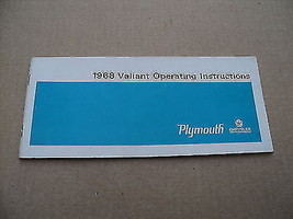 68 PLYMOUTH VALIANT OWNERS MANUAL - £16.02 GBP