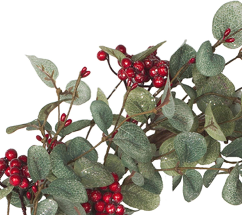 18 Inch Christmas Wreath Christmas Decorations with Berries Winter Wreath Item image 4