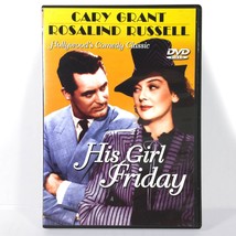 His Girl Friday (DVD, 1940, Full Screen) Like New ! Cary Grant  Rosalind Russell - $7.68