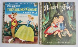 Little Golden Books Lot The Golden Goose ~ Hansel And Gretel ~ Eloise Wilkin - £11.74 GBP