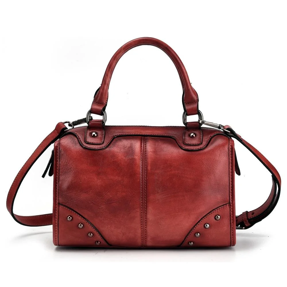  Vintage Women&#39;s Bag Handmade Handbags For Women  Leather Shoulder Bags Luxury   - £83.93 GBP