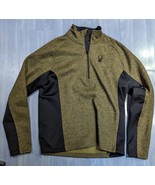 Spyder 1/4 Zip 1299048 Outbound Stryker Green Core Jacket Sweater Mens M... - £21.30 GBP