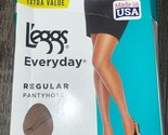 L&#39;eggs ~ 4 Pair Women&#39;s Regular Pantyhose Hose Nude Sheer Toe Everyday ~ B - £13.15 GBP