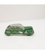 1942 Streamlined AUTOMOBILE Car VICTORY GLASS CANDY CONTAINER Vintage - $22.49