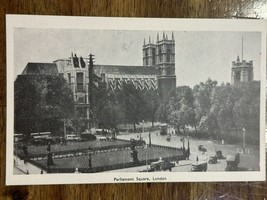 WW2 WWII Postcard Parliament Square, London Vintage Collectable 1940s - $5.89