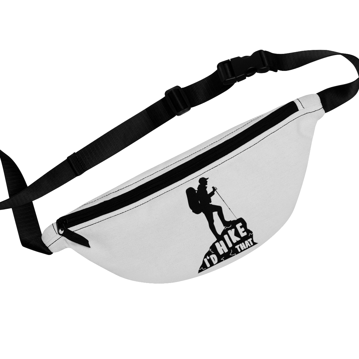 Primary image for Personalized Fanny Pack with 'I'd Hike That' Design for Hiking Enthusiasts