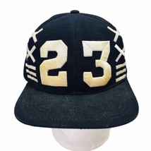 mu:ka: Embroidered 23 Legend Snapback Black Hat Cap MJ Michael Jordan (F... - $33.20